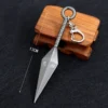 Anime Naruto Kunai Shuriken Konoha Ninja Pendant Keychains Toys