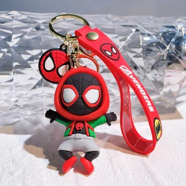 Spider-Man Across the Spider-Verse Keychains Action Figures