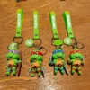 Anime Ninja Turtle Keychain Raphael Donatello Car Bag Accessory