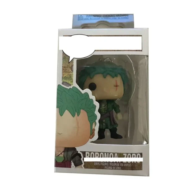 One Piece Keychains - Zoro & Chopper Cartoon Action Figure Toys