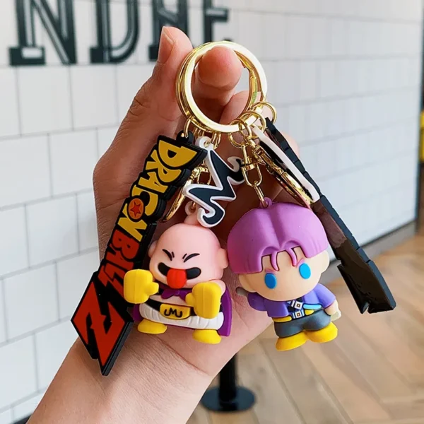 Dragon Ball Keychains - 8CM PVC, Anime Action Figures