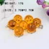 Dragon Ball Keychains - 7 Star Charms, Anime Accessories