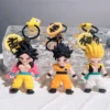 Dragon Ball Z Keychains - 7cm Goku, Gogeta Super Saiyan Four