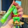 Anime Ninja Turtle Keychain Raphael Donatello Car Bag Accessory