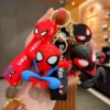 Marvel Spiderman Keychains - Movie Superhero Design, Perfect Car Pendant, Charm Jewelry for Boys' Party