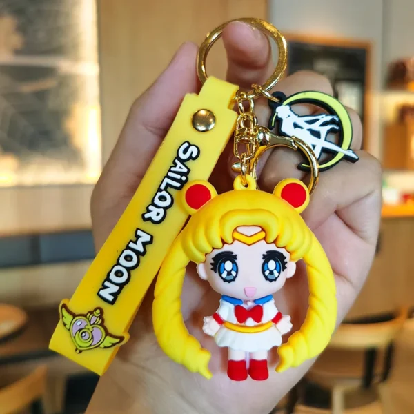 Sailor Moon Figure Keychains, Creative Gifts, 6 Color Options