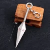 Anime Naruto Kunai Shuriken Konoha Ninja Pendant Keychains Toys