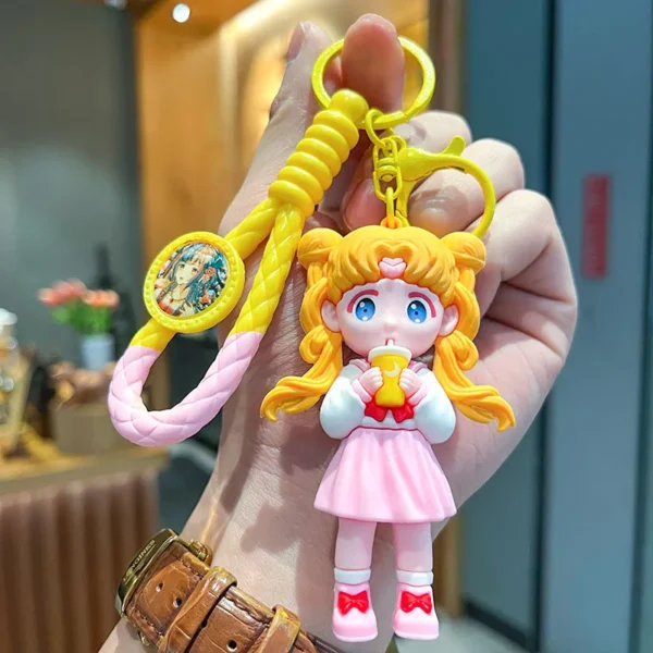 Sailor Moon Keychains - Cute Design, Perfect Gift for Women & Girls