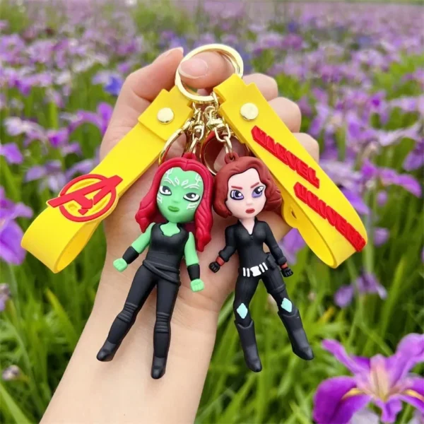 Disney Marvel Anime Keychains: Unique Gamora, She-Hulk Designs