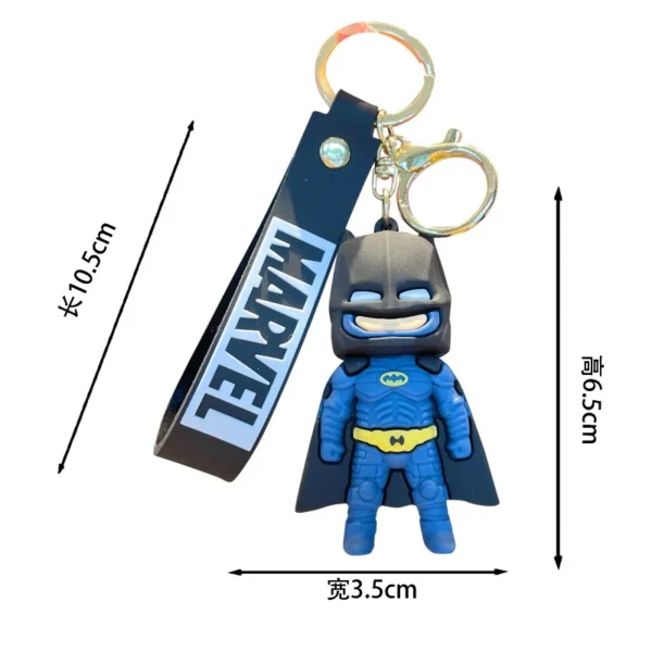 DC Comics Bat Man Keychains - Cartoon Anime, Batman Doll