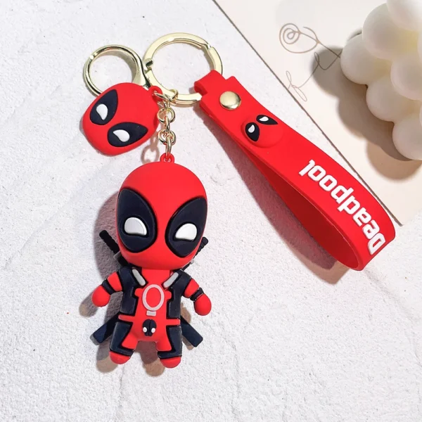 Marvel Keychains - Avengers, Deadpool, Iron Man, Unique