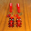 Marvel Deadpool Anime Figures Keychains: Fashionable Bag Pendant