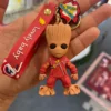 Marvel Guardians Keychains - Groot, Rocket, Raccoon for Fans