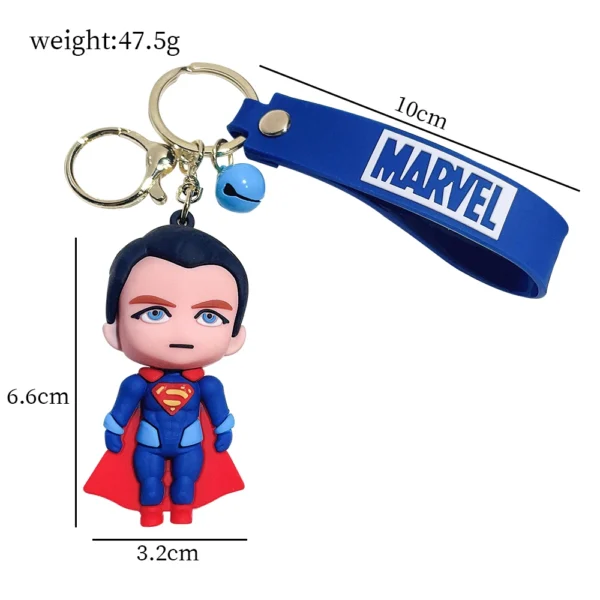 Marvel Keychains - Avengers, Deadpool, Iron Man, Unique