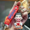 Slam Dunk Master Keychains Anime Cartoon Sakura Flower Maple Doll Pendant