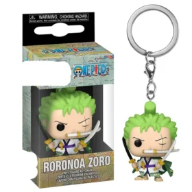 One Piece Keychains - Zoro & Chopper Cartoon Action Figure Toys