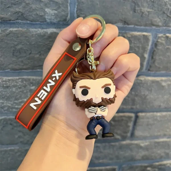 Disney Marvel X-Men Keychains Deadpool, Wolverine & More