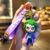 Anime Cartoon Marvel Batman Joker Keychains - Halloween Series Doll Pendant