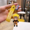 Naruto Anime Keychains Drip Rubber Doll Couple Models Charm Pendant