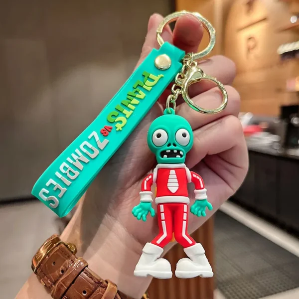 Plants vs. Zombies Keychain Classic Game Doll Car Pendant Toy