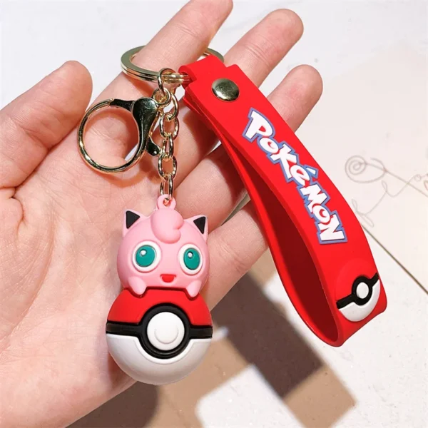 2024 Pikachu Keychains - Pokemon Inspired, Unisex Doll Key Pendants