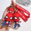 Marvel Avengers Spiderman Keychains - Cute Superhero Pendant, Kawaii