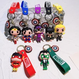 DC Universe Keychains - Batman, Superman, Wonder Woman Models