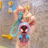 Spider-Man Keychains - Cute Cartoon, Trendy Car Accessory