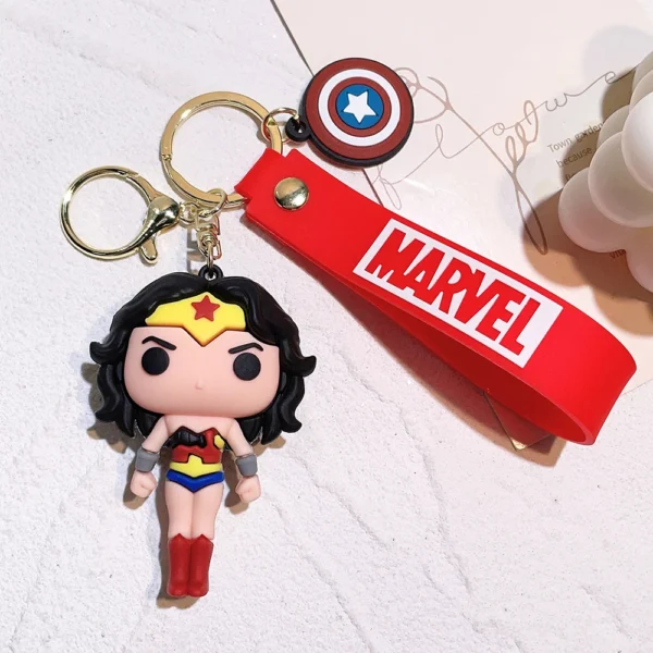 DC Universe Keychains - Batman, Superman, Wonder Woman Models