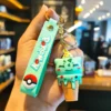 Pokemon Keychains - Pikachu Anime Figures, Kawaii Car Key Rings