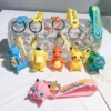 Pokemon Keychains - Pikachu Action Figure, Kawaii Cartoon Charmander Doll