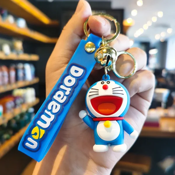 Kawaii Doraemon Keychains Cute Doll Pendant Anime Style