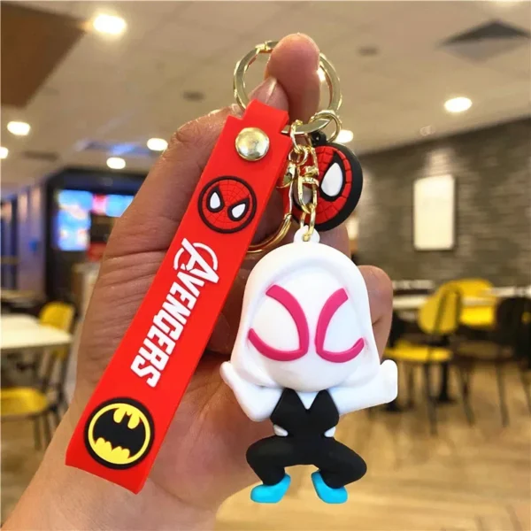 Marvel Spider Man Keychains - Cute Doll Pendant, Avengers Style