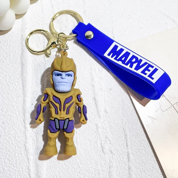 Disney Marvel Keychains - Iron Man, Spider Man