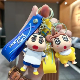 Crayon Shin-chan Keychains Cute Kantamu Robo Doll Toy Gift