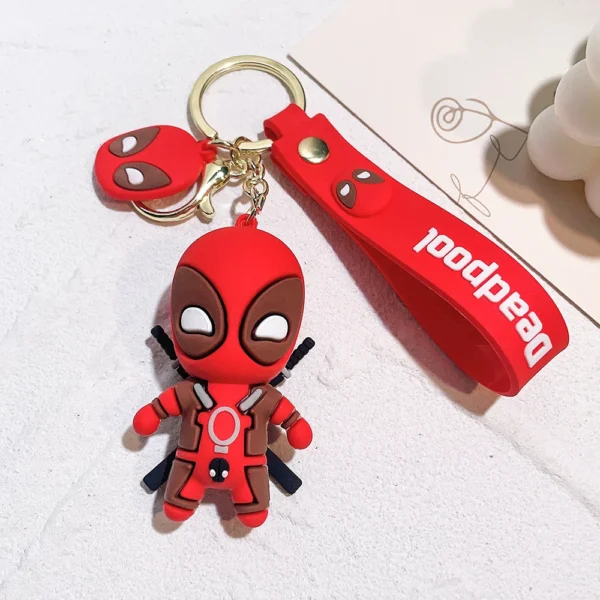 Marvel Keychains - Avengers, Deadpool, Iron Man, Unique