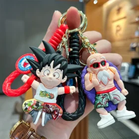 Dragon Ball Keychains - 3D Anime Dolls, Car Pendant Gifts