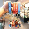 Anime Character Keychains - Bugs Bunny, Daffy Duck, Cat Designs