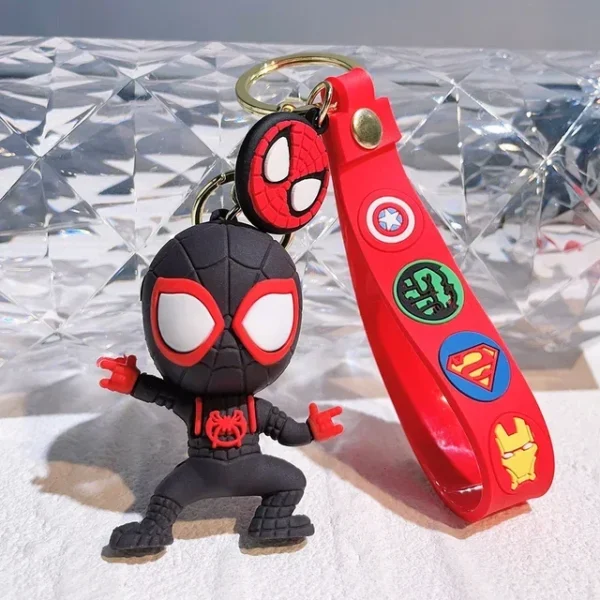 Spider-Man Across the Spider-Verse Keychains Action Figures