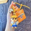 Crayon Shin-chan Keychains Creative Anime Doll Cute Bag Pendant