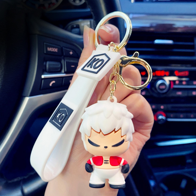 KOF King of Fighters Cartoon Creative Cute Keychains