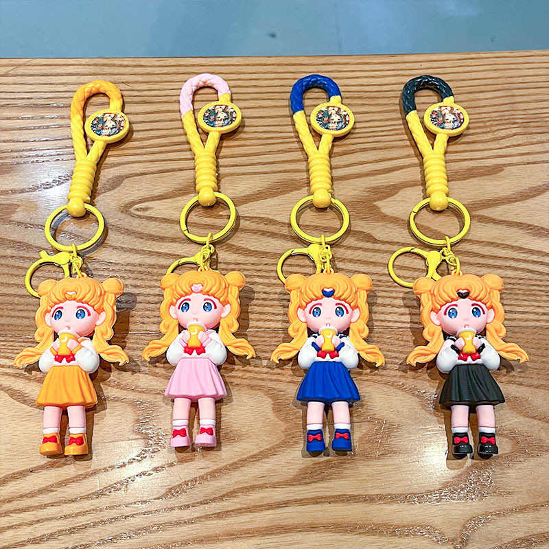 Sailor Moon Keychains - Cute Design, Perfect Gift for Women & Girls