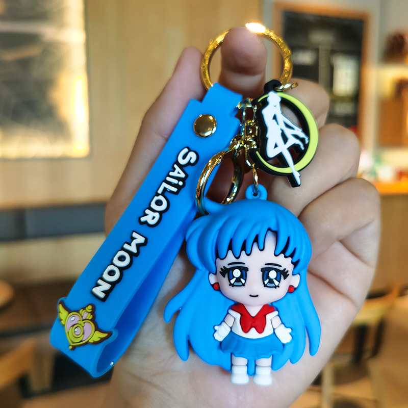 Sailor Moon Figure Keychains, Creative Gifts, 6 Color Options