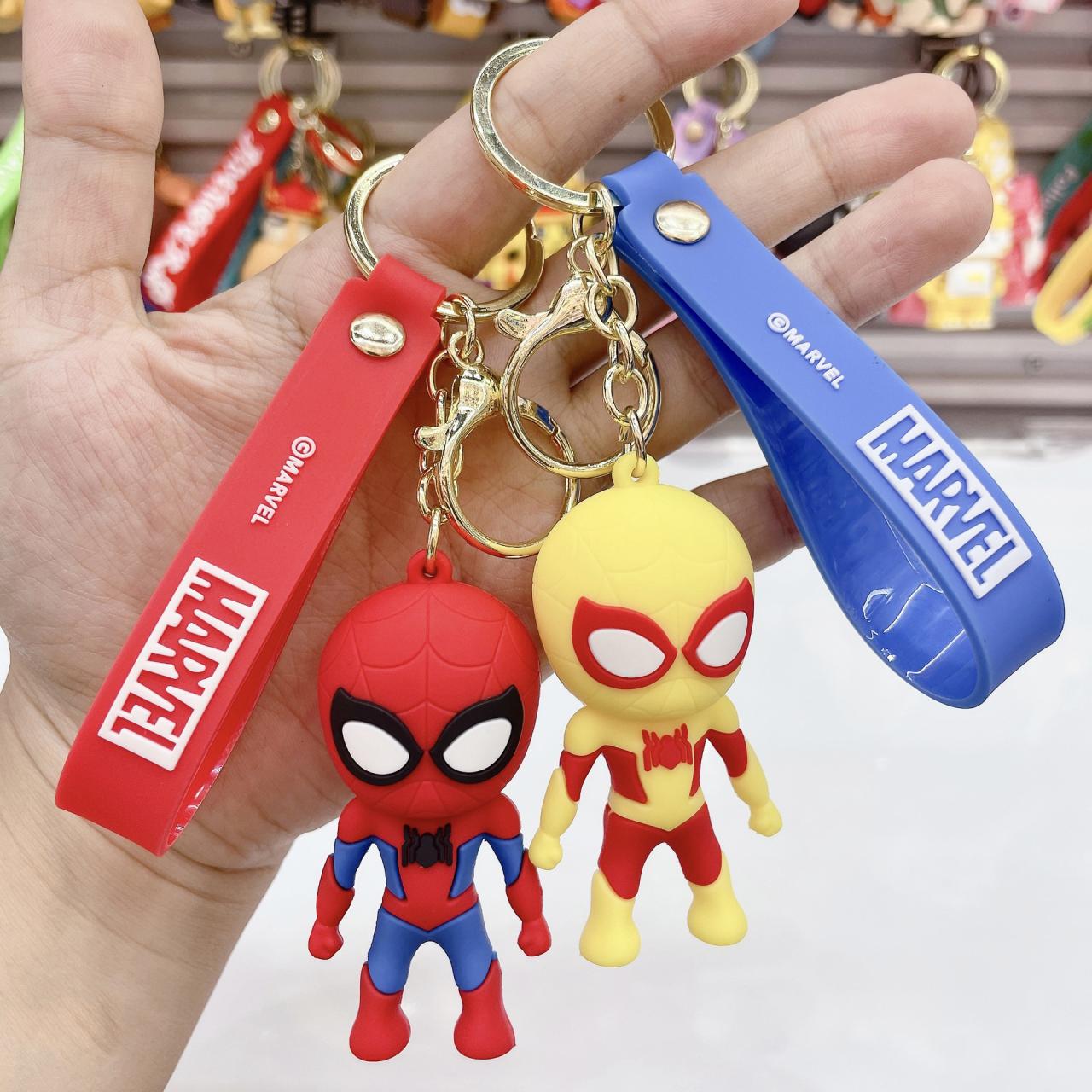 Marvel 3D Spiderman Keychains Lovely Stylish Unique