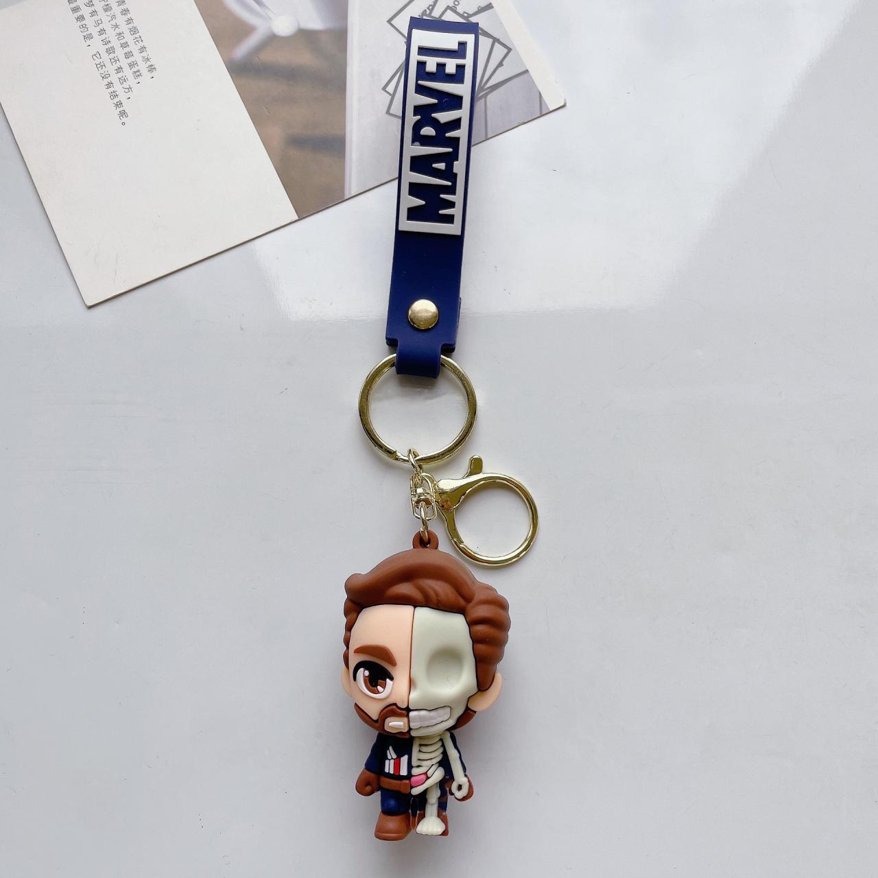 Marvel Avengers Keychains: Spiderman, Iron Man & More