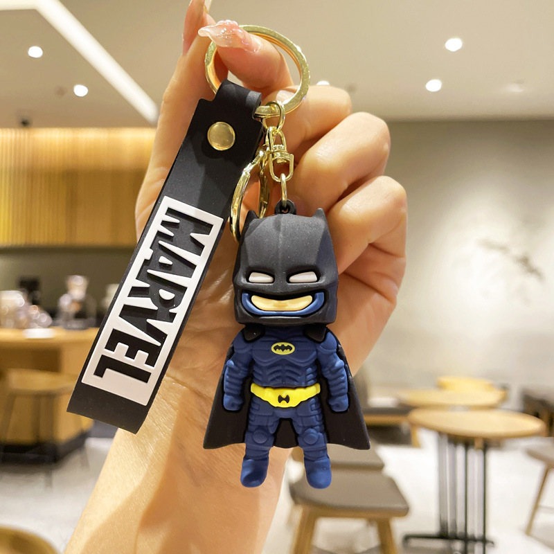 DC Comics Bat Man Keychains - Cartoon Anime, Batman Doll