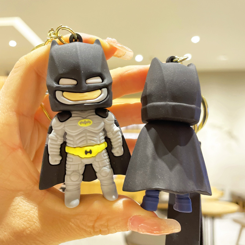 DC Comics Bat Man Keychains - Cartoon Anime, Batman Doll