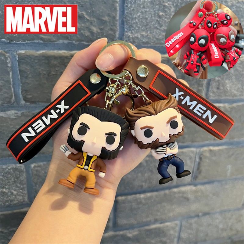 Disney Marvel X-Men Keychains Deadpool, Wolverine & More