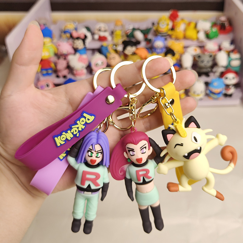 Pokemon Keychains - Cute Bag Pendant Design