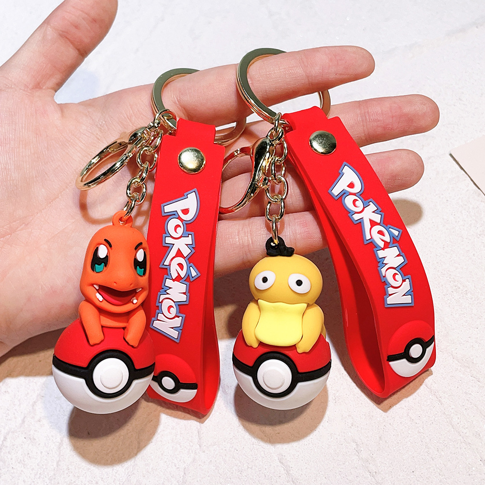 2024 Pikachu Keychains - Pokemon Inspired, Unisex Doll Key Pendants